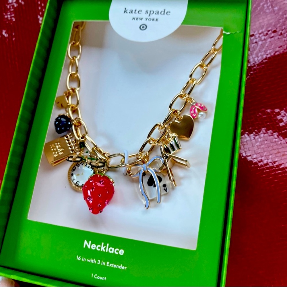 Kate Spade x Target Chunky Charm Necklace